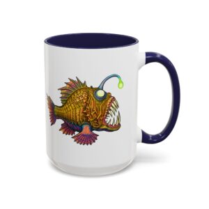 Anglerfish Accent Coffee Mug