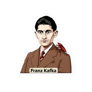 Franz Kafka Portrait Sticker