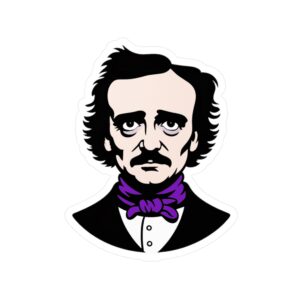 Edgar Allan Poe Portrait Sticker