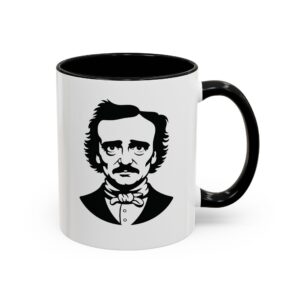 Edgar Allan Poe 'The Raven' Portrait Coffee Mug (11/15oz)