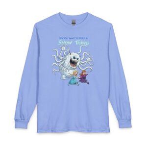 'Do You Want to Build a Snow Thing?' --Funny Frozen / The Thing,  long sleeve Tee