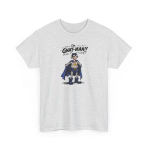 Gnat-Man Graphic Tee — Funny Superhero Design