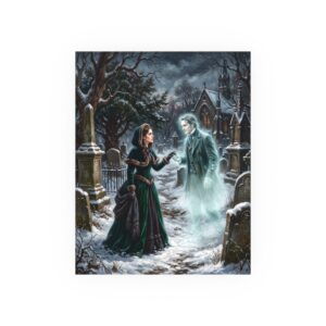 "Reunited" --Victorian Ghost Romance Poster — Satin or Archival Matte