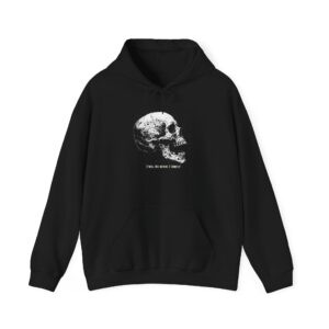 "I Will Die Before I Comply" Screaming Skull Hoodie