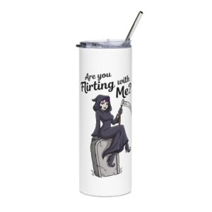 Grim Reaper - Flirting with Death 20oz Stainless Tumbler