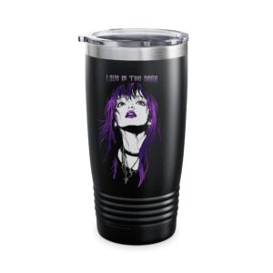 20oz Tumbler — Goth Girl 'Love in the Dark' Insulated Travel Cup